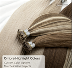 Flat-Tip Hair Extensions