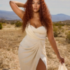 Aura Glueless Lace Wig Dark Brown Red 3B Curly Human Hair Wig