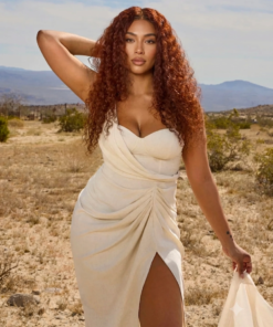 Aura Glueless Lace Wig Dark Brown Red 3B Curly Human Hair Wig