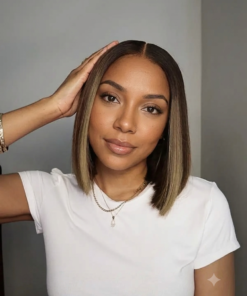 Blair Brown Bob Glueless Wig