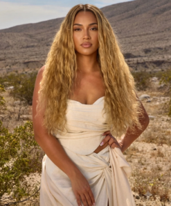 Zara HD Lace Wig Honey Blonde 2C Curly Human Hair Wig