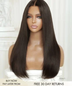 Viola Dark Brown Straight Hair Glueless